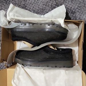UGG Black Tasman Slip Ons